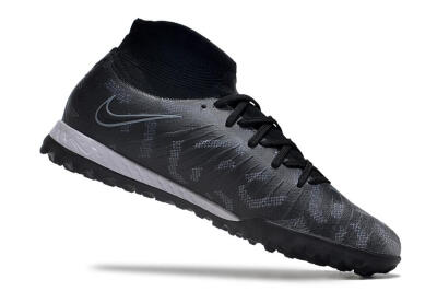 Men's Nike Phantom Luna Elite NU TF Football Shoes - Black/Grey/White