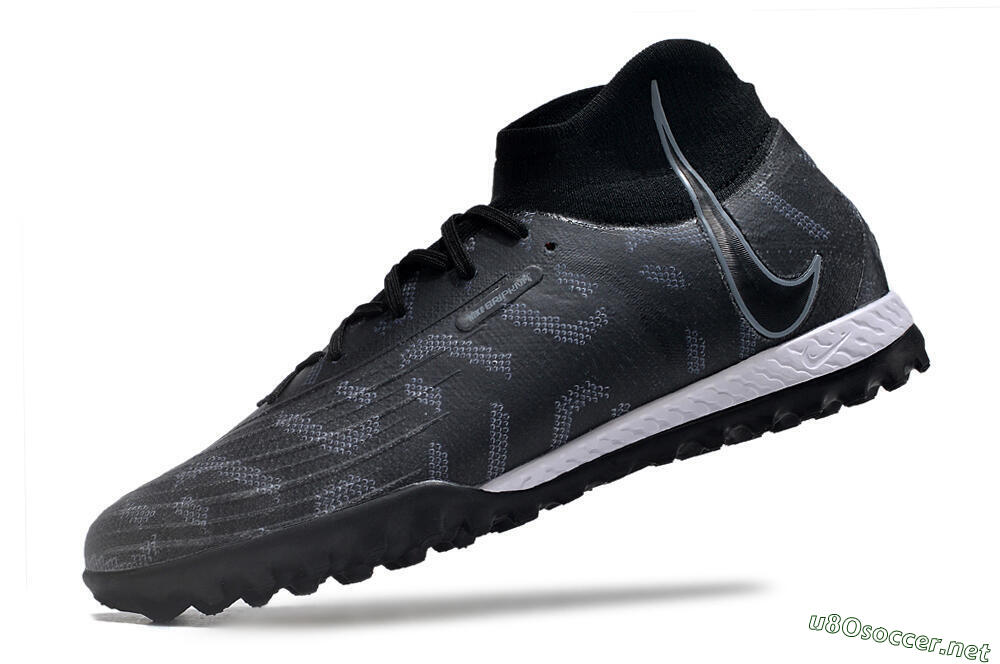 Men's Nike Phantom Luna Elite NU TF Football Shoes - Black/Grey/White 5