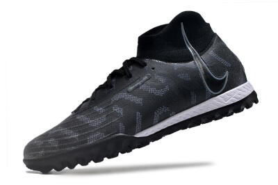 Men's Nike Phantom Luna Elite NU TF Football Shoes - Black/Grey/White