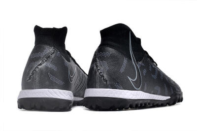 Men's Nike Phantom Luna Elite NU TF Football Shoes - Black/Grey/White