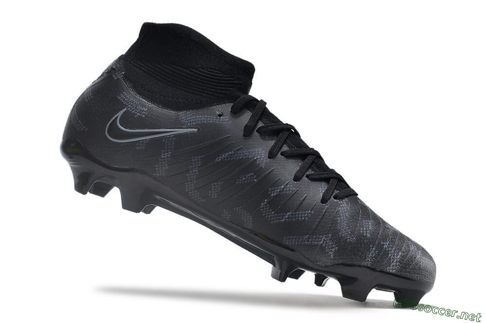 Men's Nike Phantom Luna Elite NU FG Football Boots - Black/Grey 4