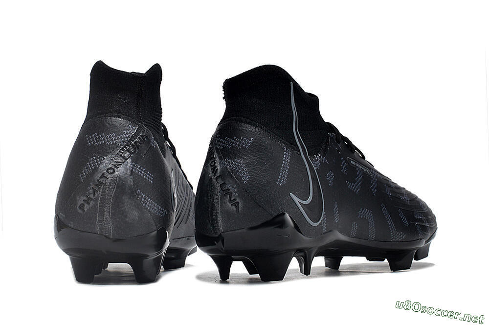 Men's Nike Phantom Luna Elite NU FG Football Boots - Black/Grey 6