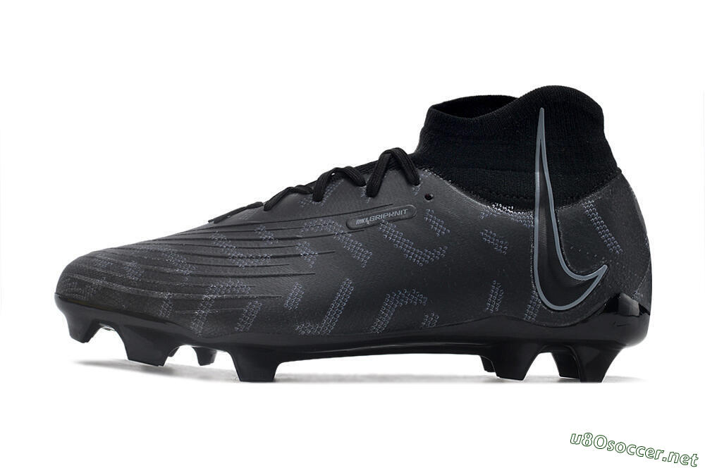 Men's Nike Phantom Luna Elite NU FG Football Boots - Black/Grey 0