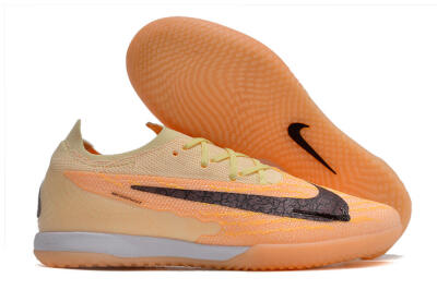 Men's Nike Phantom GX Elite IC Football Shoes - Orange/Pink/Black
