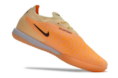 Men's Nike Phantom GX Elite IC Football Shoes - Orange/Pink/Black