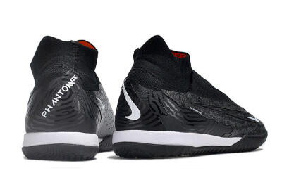 Men's Nike Phantom GX Elite DF Link IC Football Shoes - Grey/Black/White