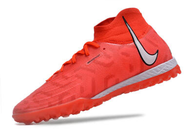 Men's Nike Phantom GX DF Elite TF Football Shoes - Red/Silver/Black