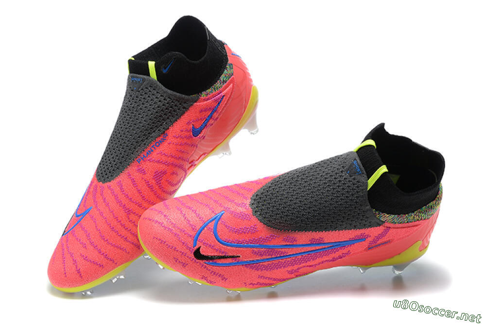 Men's Nike Phantom GX Elite DF FG Football Boots - Red/Blue/Yellow/Black 5