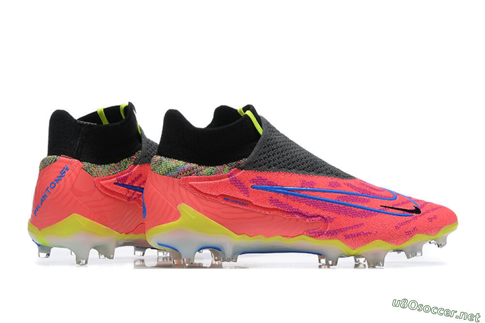 Men's Nike Phantom GX Elite DF FG Football Boots - Red/Blue/Yellow/Black 9