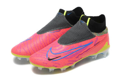 Men's Nike Phantom GX Elite DF FG Football Boots - Red/Blue/Yellow/Black