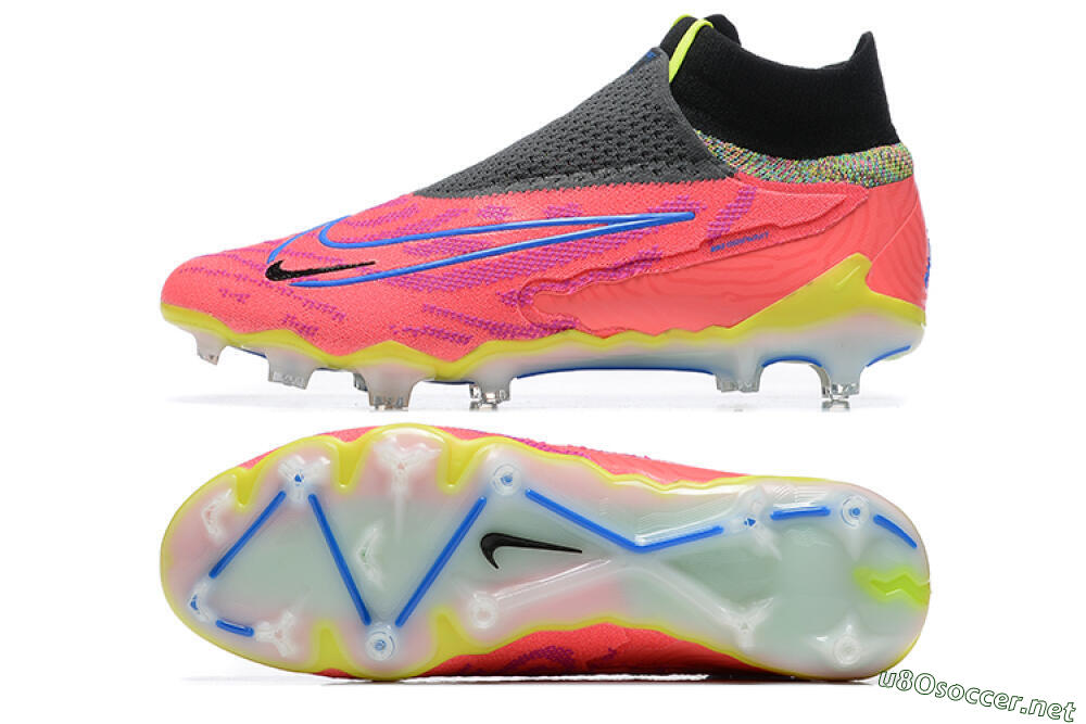 Men's Nike Phantom GX Elite DF FG Football Boots - Red/Blue/Yellow/Black 1