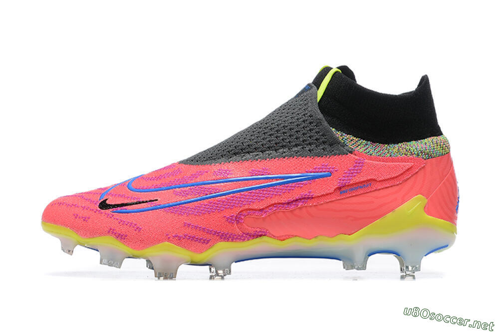 Men's Nike Phantom GX Elite DF FG Football Boots - Red/Blue/Yellow/Black 0