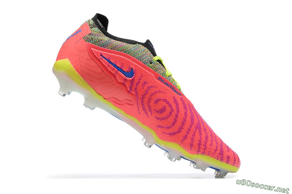 Men's Nike Phantom GX Elite FG Football Boots - Red/Blue/Yellow/Black 7
