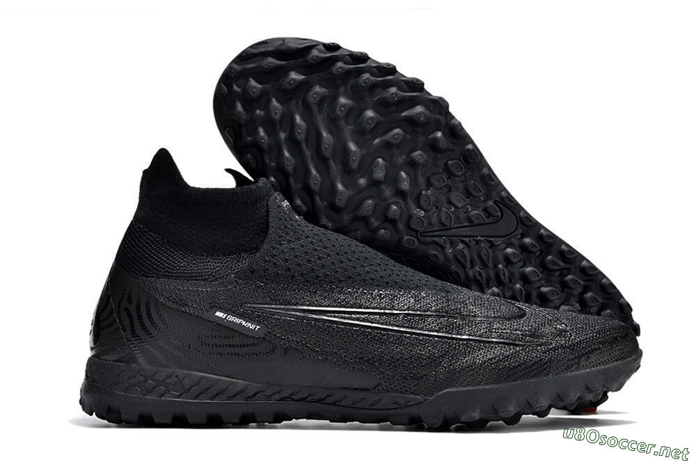Unisex Nike Phantom GX DF Elite TF Football Shoes - Black/White 2