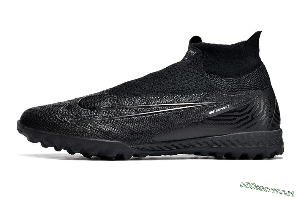 Unisex Nike Phantom GX DF Elite TF Football Shoes - Black/White 0