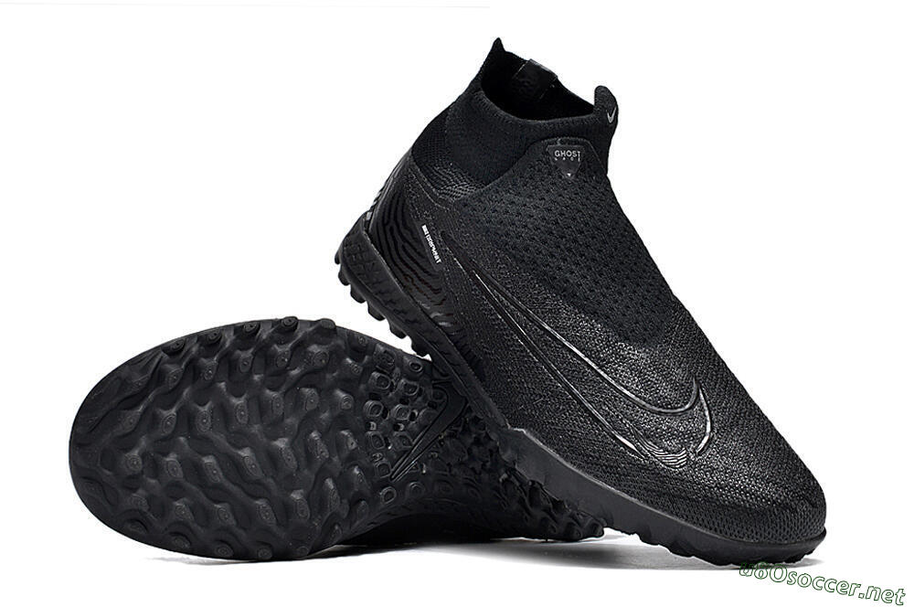 Unisex Nike Phantom GX DF Elite TF Football Shoes - Black/White 4