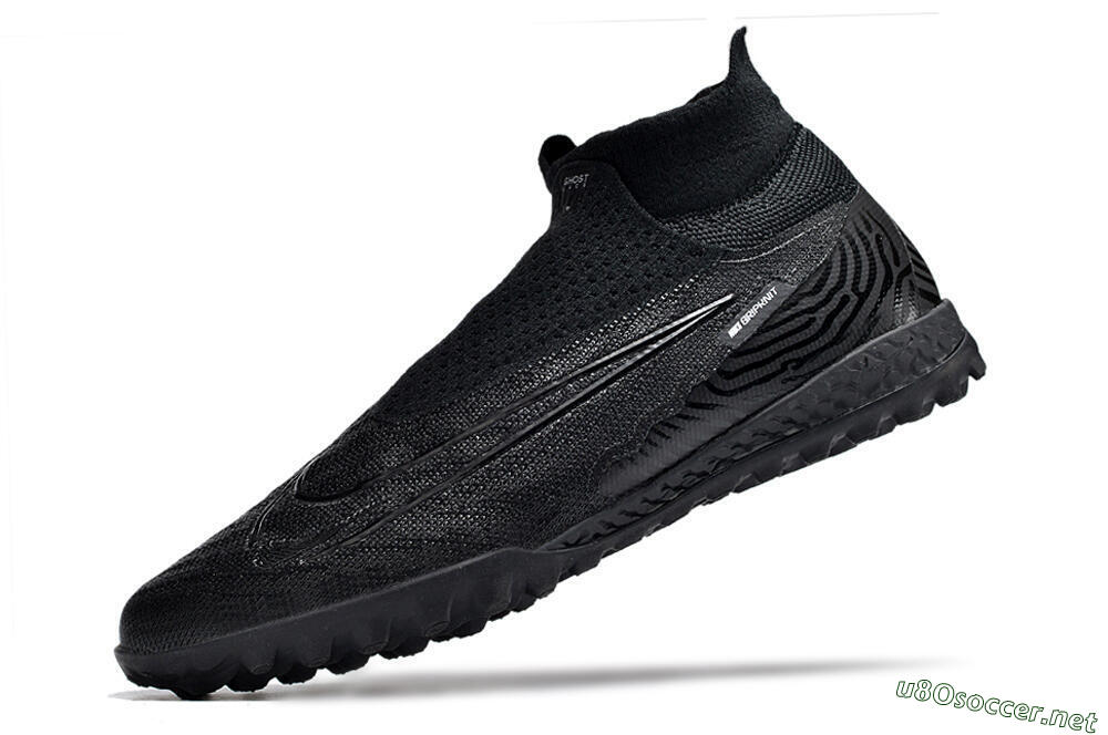 Unisex Nike Phantom GX DF Elite TF Football Shoes - Black/White 8