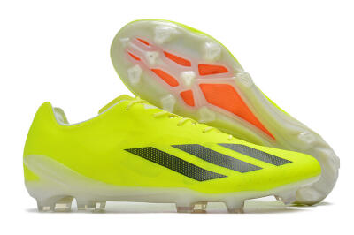 Men's Adidas X Crazyfast+ FG Football Boots - Yellow/Black
