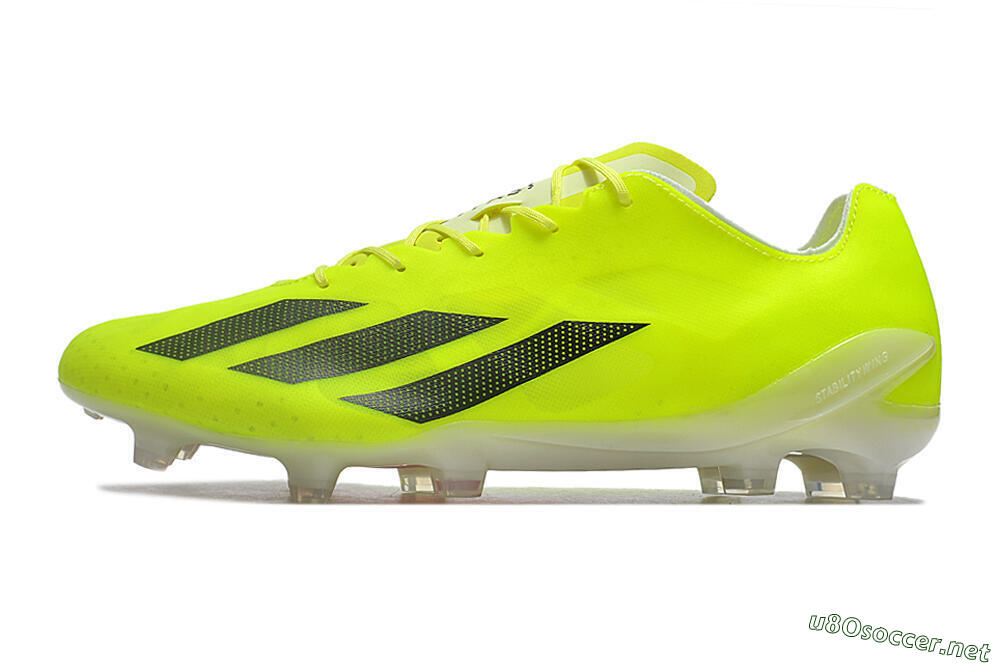 Men's Adidas X Crazyfast+ FG Football Boots - Yellow/Black 0