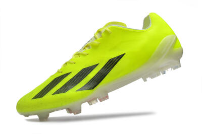 Men's Adidas X Crazyfast+ FG Football Boots - Yellow/Black