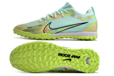 Unisex Nike Air Zoom Mercurial Vapor 15 Pro TF Football Shoes - Jade/Yellow/Black