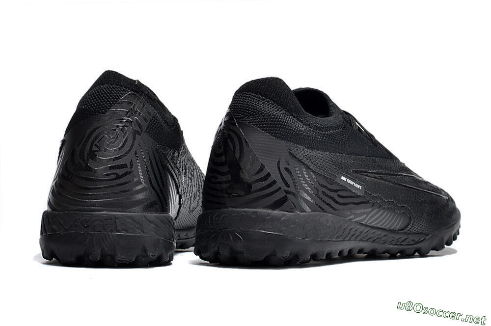 Unisex Nike Phantom GX Elite TF Football Shoes - Black/White/Silver 9