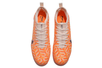 Unisex Nike Air Zoom Mercurial Vapor 15 Pro TF Football Shoes - Orange/Purple/Black