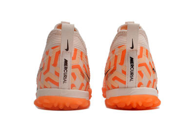 Unisex Nike Air Zoom Mercurial Vapor 15 Pro TF Football Shoes - Orange/Purple/Black