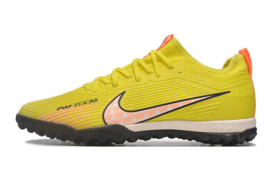 Unisex Nike Air Zoom Mercurial Vapor 15 Pro TF Football Shoes - Yellow/Pink/White/Black