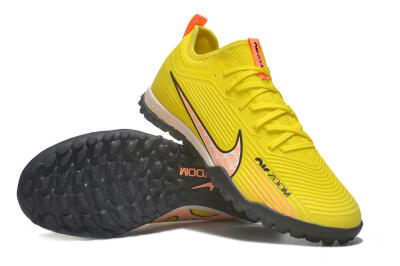 Unisex Nike Air Zoom Mercurial Vapor 15 Pro TF Football Shoes - Yellow/Pink/White/Black