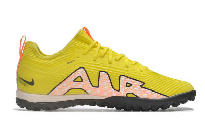 Unisex Nike Air Zoom Mercurial Vapor 15 Pro TF Football Shoes - Yellow/Pink/White/Black