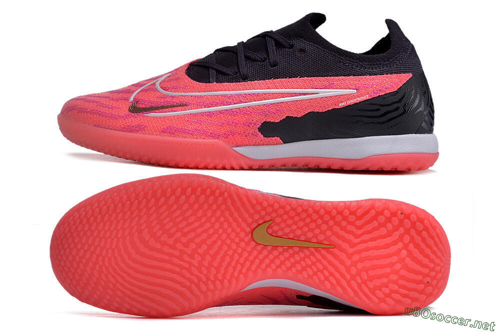 Men's Nike Phantom GX Elite IC Football Shoes - Red/White/Black 1