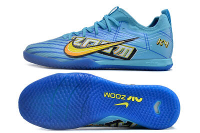 Men's Nike Air Zoom Mercurial Vapor 15 Elite IC Football Shoes - Blue/Yellow/Orange/White