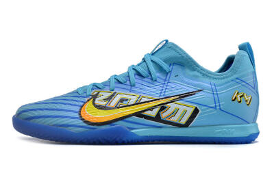 Men's Nike Air Zoom Mercurial Vapor 15 Elite IC Football Shoes - Blue/Yellow/Orange/White