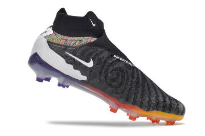 Unisex Nike Phantom GX Elite FG Football Boots - Black/Yellow/Orange/Purple