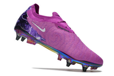 Men's Nike Phantom GX Elite SG Football Boots - Purple/White/Gold