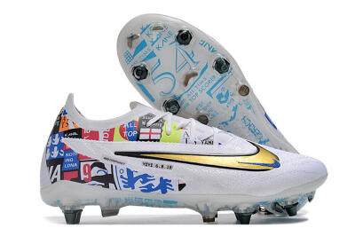 Men's Nike Phantom GX Elite SG Football Boots - White/Rainbow