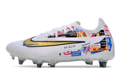 Men's Nike Phantom GX Elite SG Football Boots - White/Rainbow