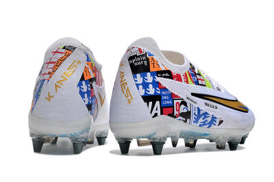 Men's Nike Phantom GX Elite SG Football Boots - White/Rainbow