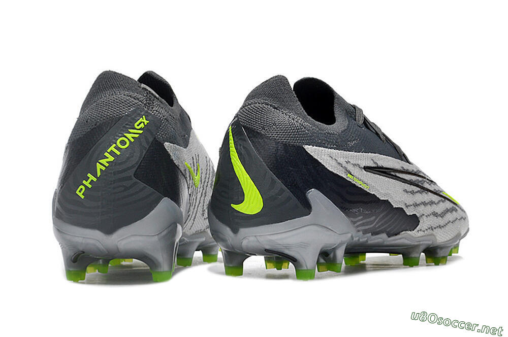 Men's Nike Phantom GX Elite FG Football Boots - Grey/Black/Green 6