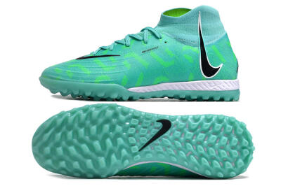 Men's Nike Phantom Luna Elite NU TF Football Shoes - Green/Black/White