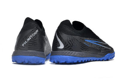Men's Nike Phantom GX Elite TF Football Shoes - Grey/Black/Blue