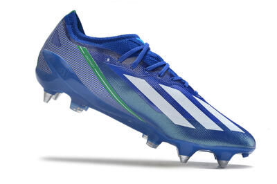 Men's Adidas X Crazyfast.1 Brazil SG Football Boots - Blue/White/Yellow