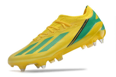 Men's Adidas X Crazyfast.1 Australia SG Football Boots - Yellow/Green/Black