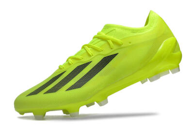 Men's Adidas X Crazyfast.1 FG Football Boots - Yellow/Black