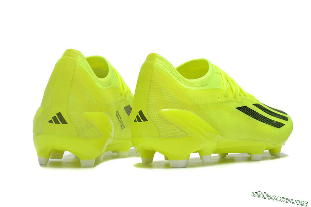 Men's Adidas X Crazyfast.1 FG Football Boots - Yellow/Black 6