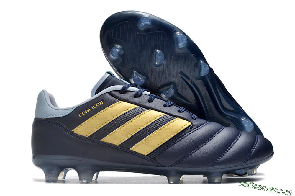 Men's Adidas Copa Mundial.1 FG Football Boots - Blue/Gold 2