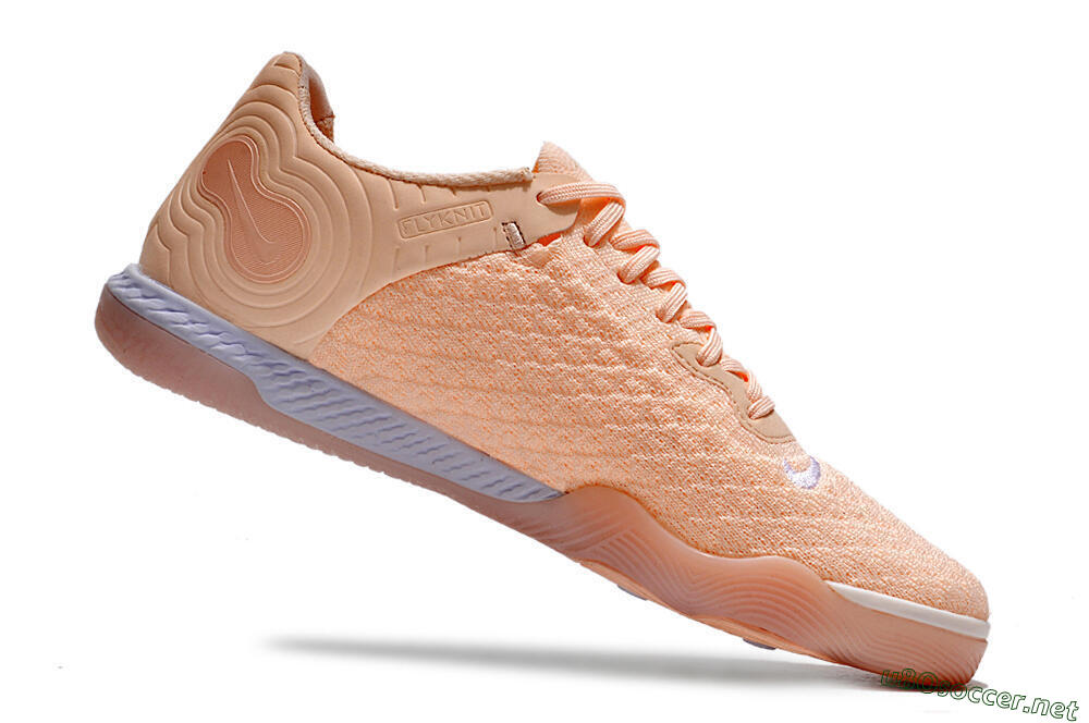 Men's Nike React Gato IC Football Shoes - Pink/White 4