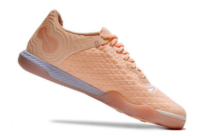 Men's Nike React Gato IC Football Shoes - Pink/White