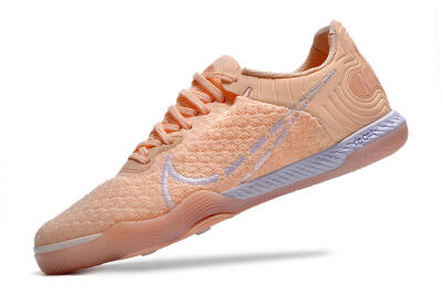 Men's Nike React Gato IC Football Shoes - Pink/White